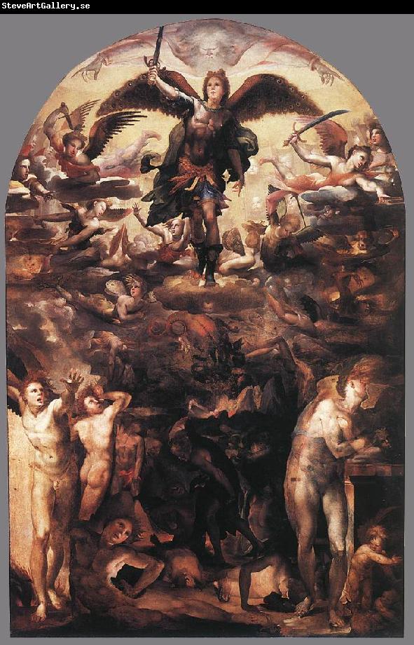 BECCAFUMI, Domenico Fall of the Rebellious Angels gjh